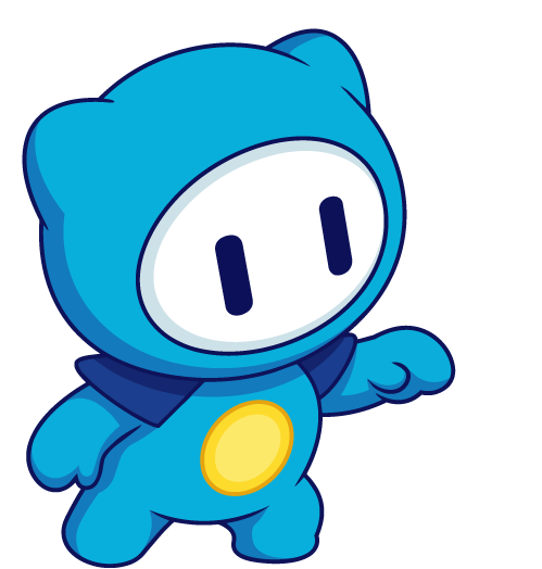 Fosight mascot sprite asset.